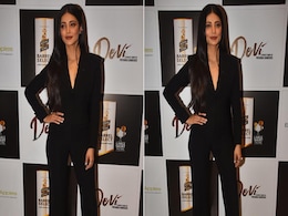 Shruti Haasan Is All About Power Dressing In A Chic Black Jumpsuit Shruti Haasan Is All About Power Dressing In A Chic Black Jumpsuit