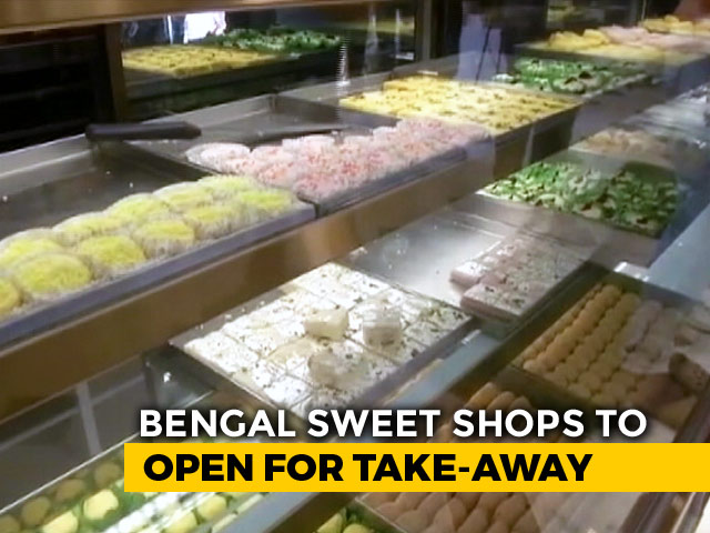 Risking Coronavirus Amid Lockdown, Kolkata Rushes To Sweet Shops