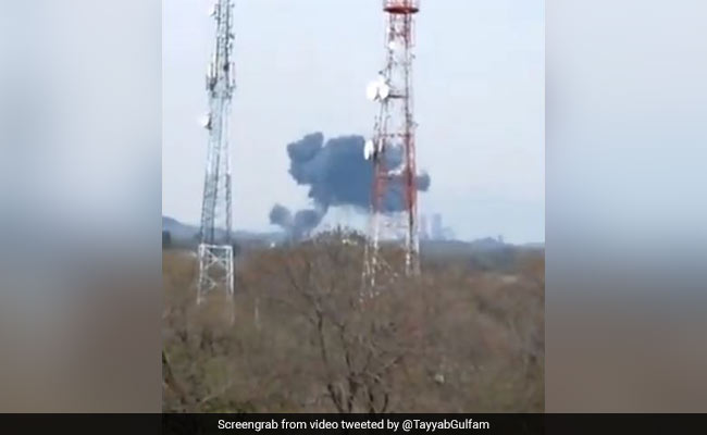 Pak Air Force Plane Crashes In Islamabad During Republic Day Practice