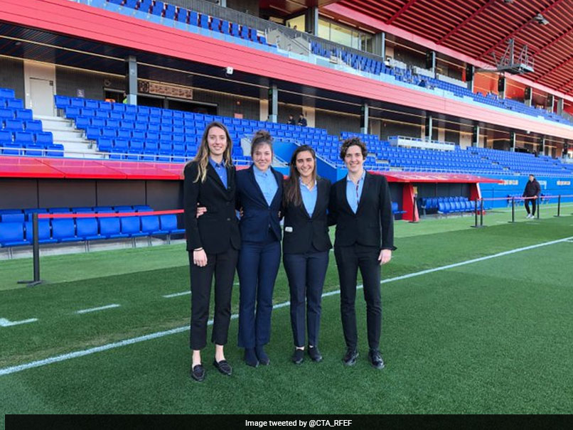 Coronavirus: Spain's Female Football Referees On Frontline Of Coronavirus Fight
