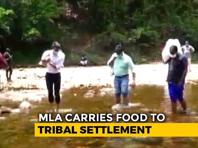 Kerala MLA, Collector Trek With Supplies To Help Tribal Communities