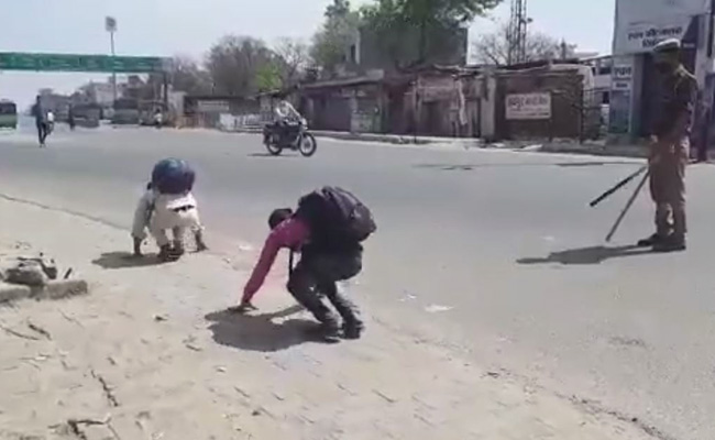 "Ashamed": UP Officer On Cops 'Punishing' Men On Roads During Lockdown