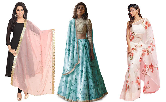 Organza, The Style Trend You Can't Miss! Pick These Chic <i>Sarees</i>, <i>Kurtas</i> & More