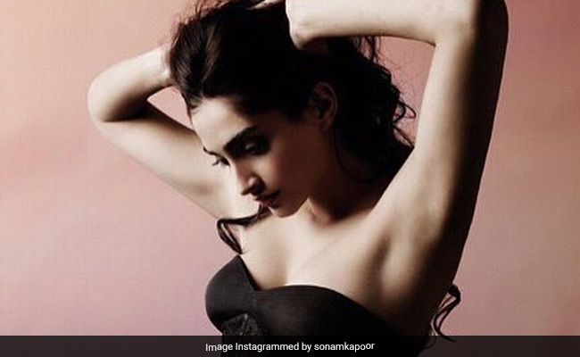 Sonam Kapoor In A Gorgeous Black Dress Is Giving Us Style Inspiration