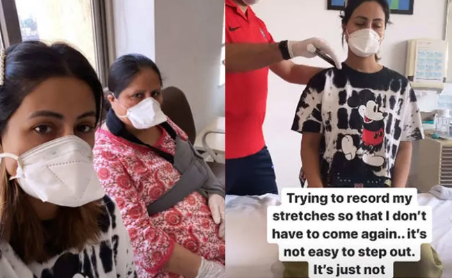 हिना खान लॉकडाउन में मम्मी का चेकअप कराने गईं हॉस्पिटल, बोलीं- बाहर जाना आसान नहीं था...