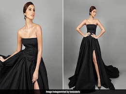Tara Sutaria Is An Absolute Stunner In A Statement Black Dress Tara Sutaria Is An Absolute Stunner In A Statement Black Dress