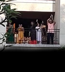 Watch: Residents Across Cities Clap At Home A Day Before <i>Janata</i> Curfew