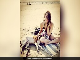 Shraddha Kapoor Has A Fun Time At The Beach. See Pic Shraddha Kapoor Has A Fun Time At The Beach. See Pic