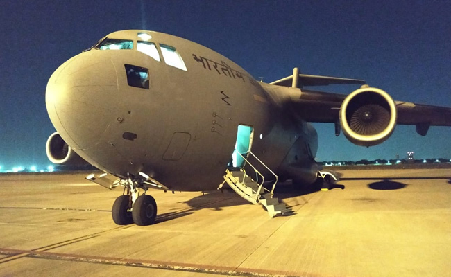 Military Aircraft Leaves For Coronavirus-Hit Iran To Bring Back Indians