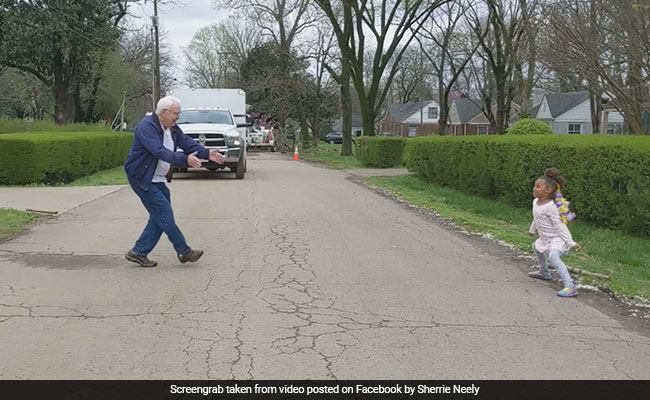 Grandpa's Dance-Off With Granddaughter Is The Cutest Thing Ever. Watch