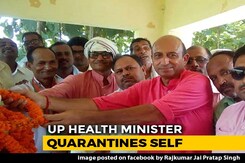 "Guests Asked To Self-Isolate": UP Minister On Virus Scare After Party "Guests Asked To Self-Isolate": UP Minister On Virus Scare After Party