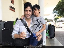 Tusshar Kapoor On "Perils" Of Home Schooling Son Laksshya In Coronavirus Outbreak Tusshar Kapoor On "Perils" Of Home Schooling Son Laksshya In Coronavirus Outbreak