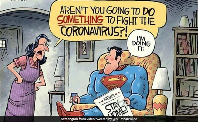 जनता कर्फ्यू: स्मृति ईरानी ने इस तस्वीर को शेयर करते हुए लोगों से की घरों में रहने की अपील