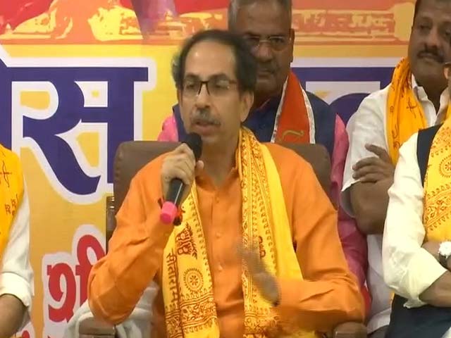 "Parted Ways With BJP, Not Hindutva": Uddhav Thackeray In Ayodhya