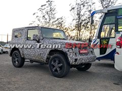New-Gen Mahindra Thar Spotted Again Ahead Of Launch New-Gen Mahindra Thar Spotted Again Ahead Of Launch