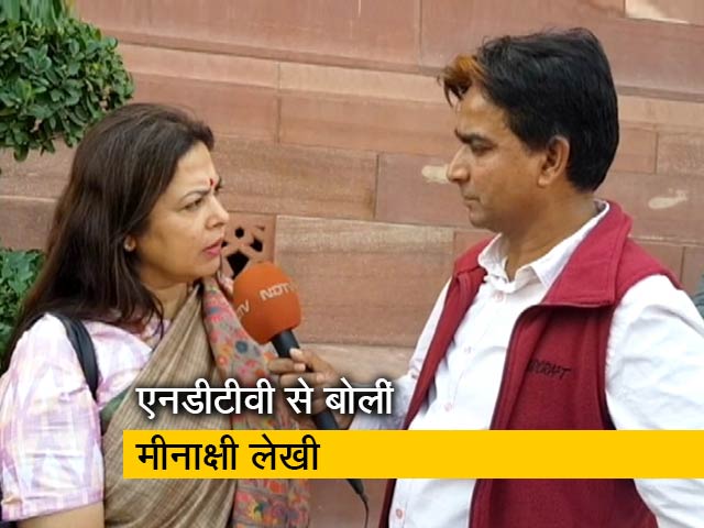 पीएम ने एकता और सद्भाव से काम करने के निर्देश दिए: मीनाक्षी लेखी