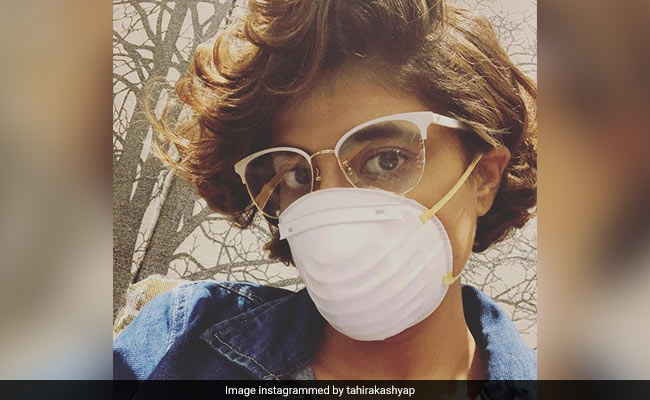 Accidentally Fashionable Tahira Kashyap Shares A Selfie In Her "Limited Edition Mask"