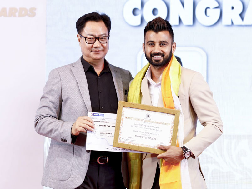 Hockey India Annual Awards: Manpreet Singh, Rani Rampal Bag Player Of Year Awards