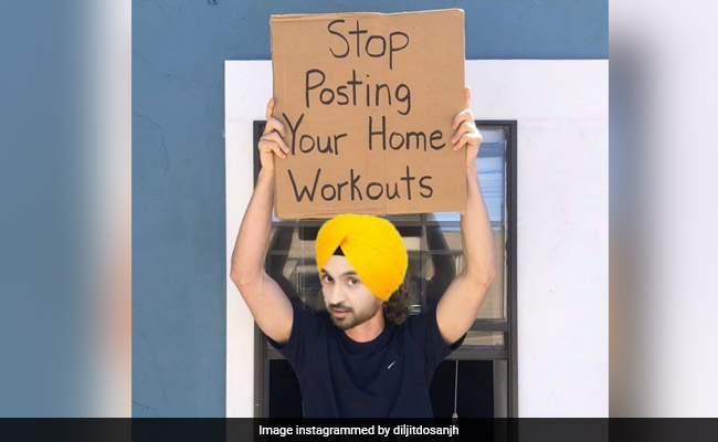 "Stop Posting Home Workouts": We're With Diljit Dosanjh On This One