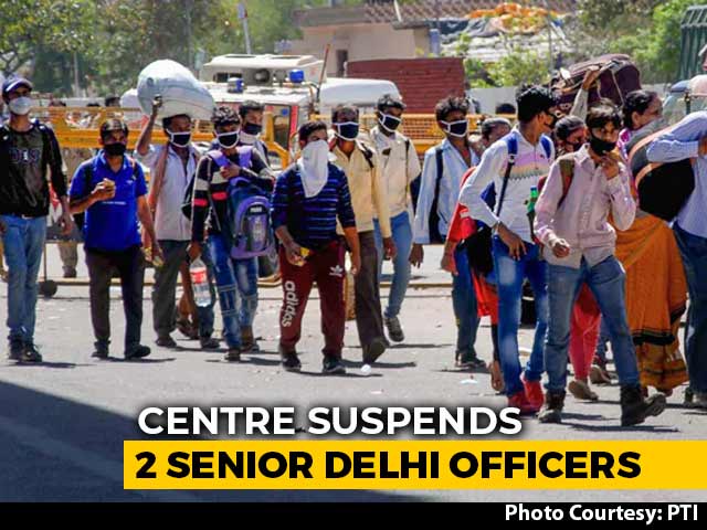 2 Senior Delhi Officers Suspended Over "Serious Lapses" In COVID-19 Duty