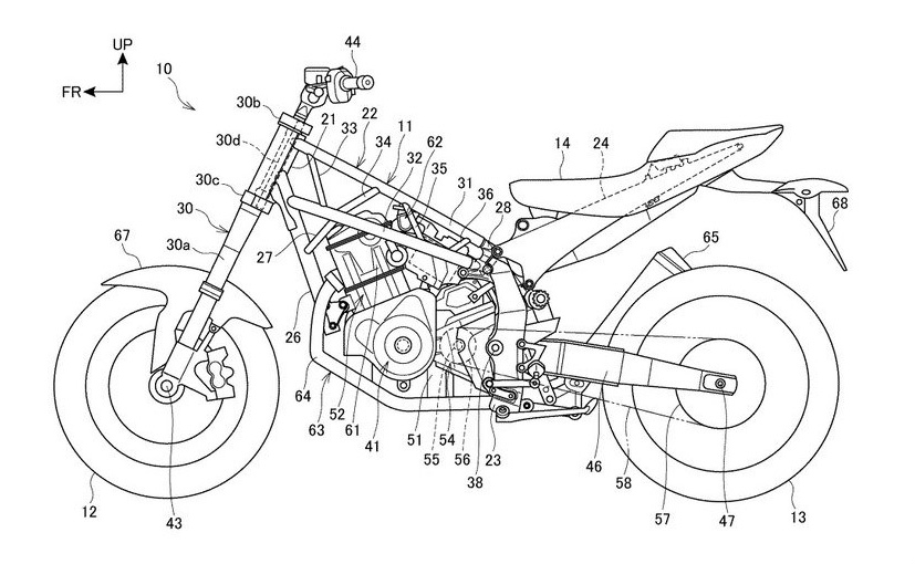 Patent Designs Reveal New Bike Based On Honda Africa Twin Engine