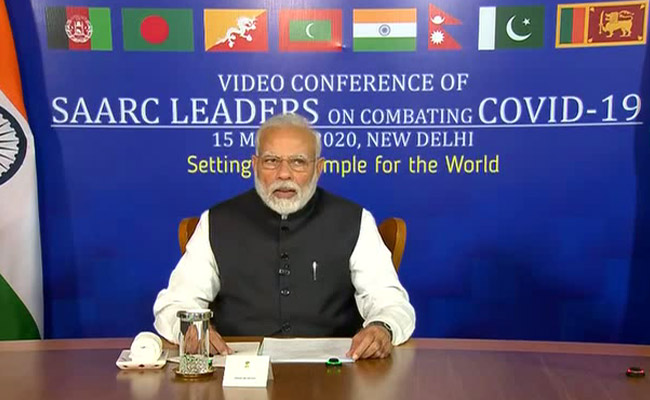 Coronavirus: प्रधानमंत्री नरेन्द्र मोदी ने SAARC देशों के नेताओं के साथ कोरोना संकट पर की बैठक