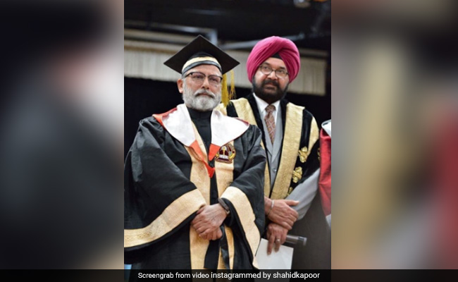 Meet Dr Pankaj Kapur. Shahid Kapoor's Wish For Dad Wins Hearts