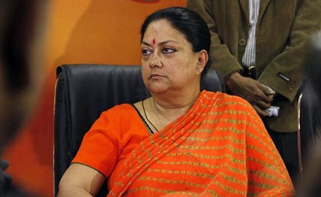 Vasundhara Raje Back On BJP's Jan Ashirwad Yatra Posters In Rajasthan