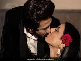 Kamya Panjabi And Shalabh Dang Celebrate One Month Of Being Married With A Kiss Kamya Panjabi And Shalabh Dang Celebrate One Month Of Being Married With A Kiss