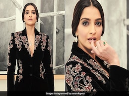 Sonam Kapoor Is "Obsessed" With This Stunning Black Pantsuit. We Are Too Sonam Kapoor Is "Obsessed" With This Stunning Black Pantsuit. We Are Too
