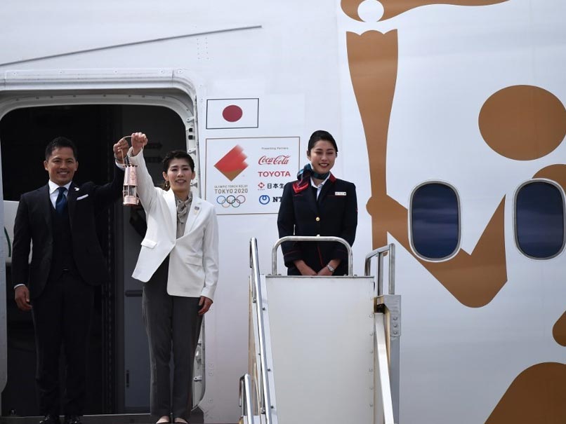 Olympic Flame Arrives In Japan Ahead Of Tokyo 2020 Games