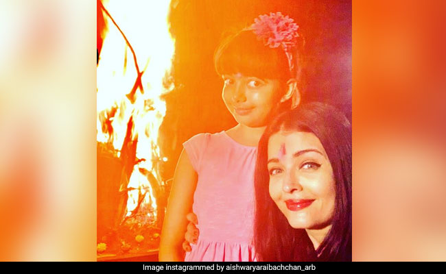 Holi 2020: Inside Aishwarya Rai Bachchan And Daughter Aaradhya's Celebrations