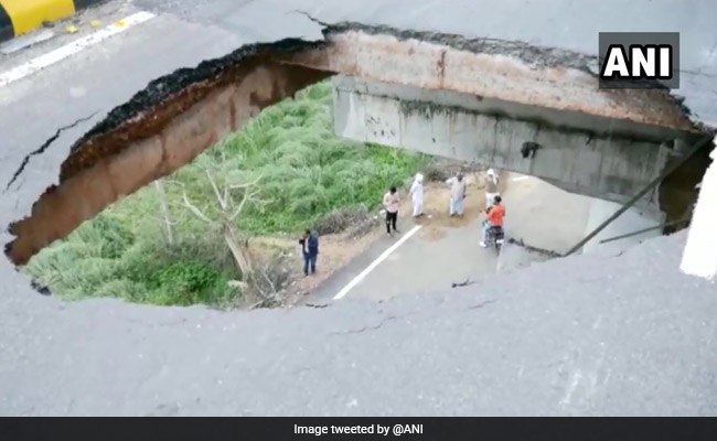 Part Of Haryana Flyover Collapses Within Six Month Of Its Inauguration