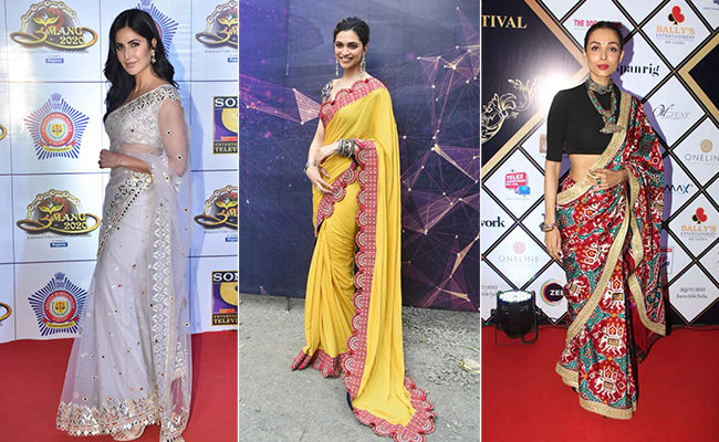 5 Of Our Favourite Bollywood Saree Looks In 2020