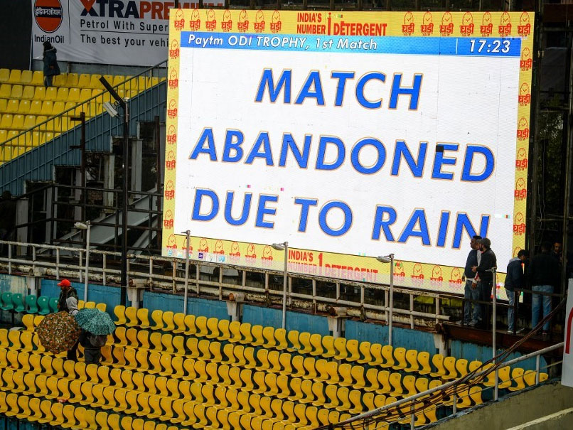 1st ODI: India-South Africa Series Opener Called Off Due To Rain In Dharamsala