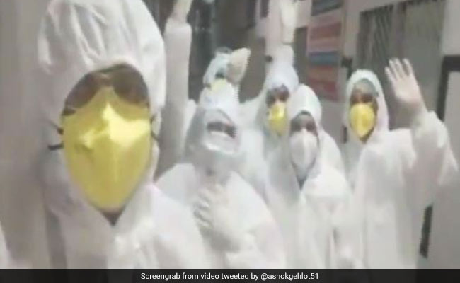 Watch: Rajasthan Doctors Sing To Keep Spirits High Amid COVID-19 Fight