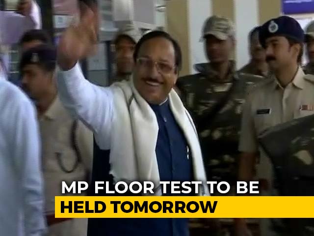 Ahead Of Madhya Pradesh Floor Test, Congress Moves MLAs Back To Bhopal