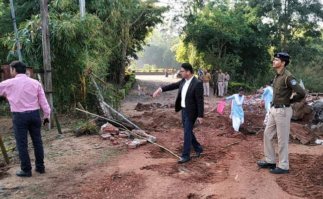 Part Of BJP MLA's Resort Demolished Over Encroachment In Madhya Pradesh
