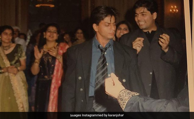 Shah Rukh Khan And "Out Of Sync Background Dancer" Karan Johar, Circa 1998. Guess The Song They Danced To