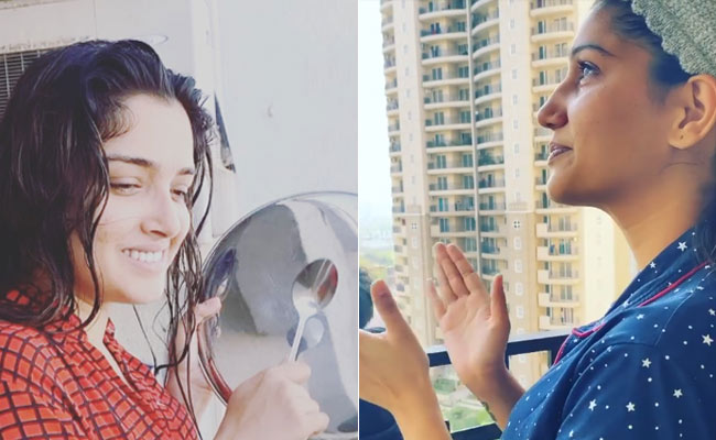 सपना चौधरी 'जनता कर्फ्यू' में बालकनी में बजा रही थीं ताली, तभी हुआ कुछ ऐसा, निकलने लगे आंसू- देखें Video
