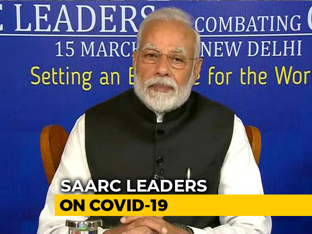"Prepare But Don't Panic": PM Addresses SAARC Leaders On Coronavirus