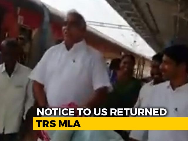 Watch: Telangana MLA Says He'll Self-Isolate, Takes Train, Attends Events