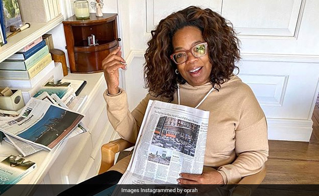 Oprah Winfrey Credits Pet Dogs For Helping Her Accept Ageing Process