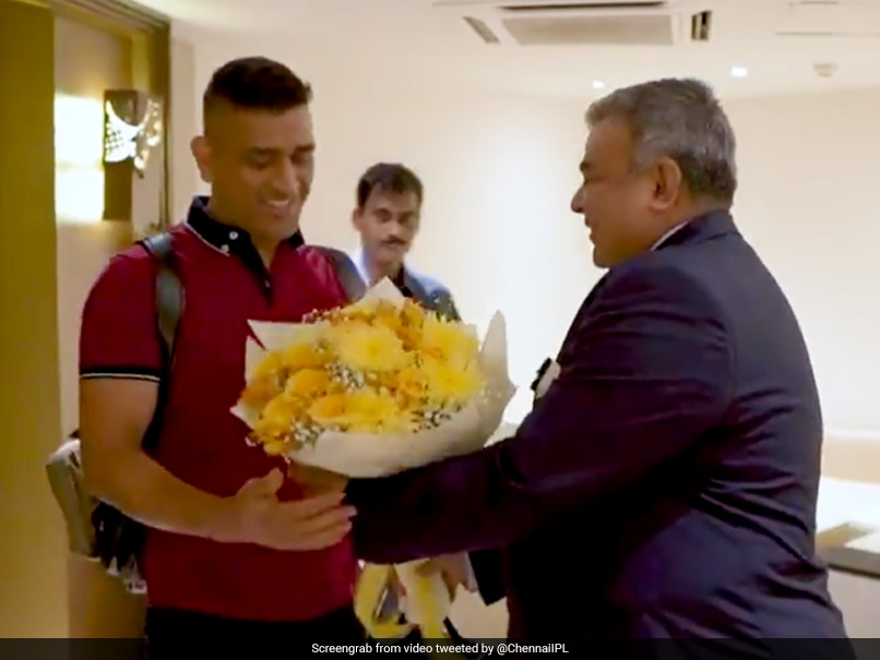 IPL 2020: MS Dhoni Gets Warm Reception After Reaching Chennai To Begin Training