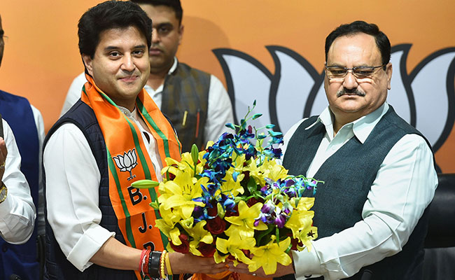 Jyotiraditya Scindia Joins BJP, Says Congress No Longer The Party It Was