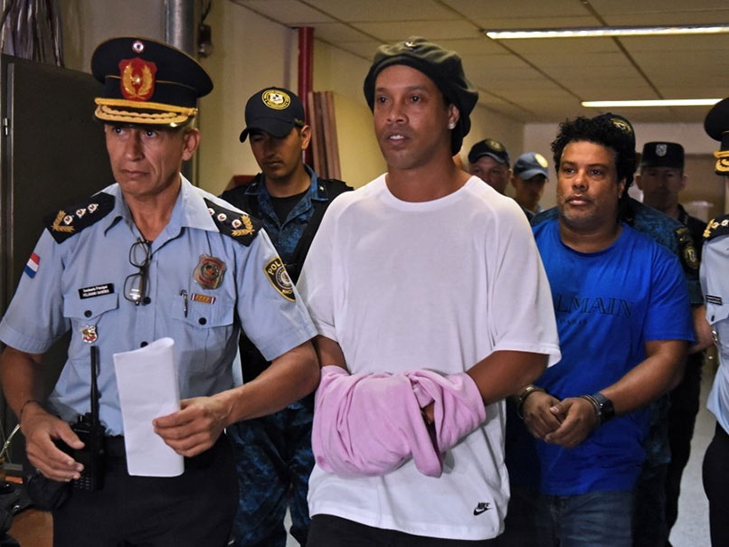 Detained Ronaldinho "Did Not Know" Passport Was Fake, Says Lawyer