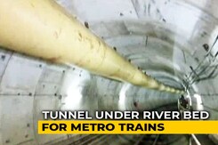 Mumbai Metro Goes Under Mithi River Mumbai Metro Goes Under Mithi River