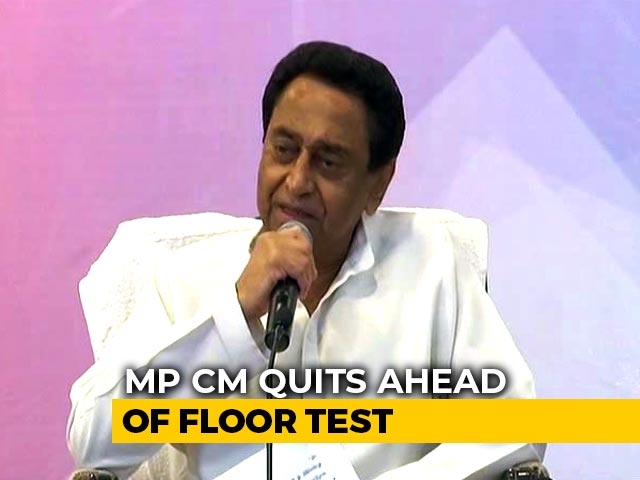 BJP "Murdered Democracy," Says Kamal Nath In Farewell Speech