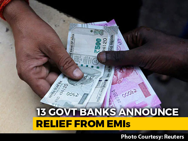 State-Run Banks Allow Loan Borrowers To Delay EMIs By 3 Months Amid Coronavirus Lockout
