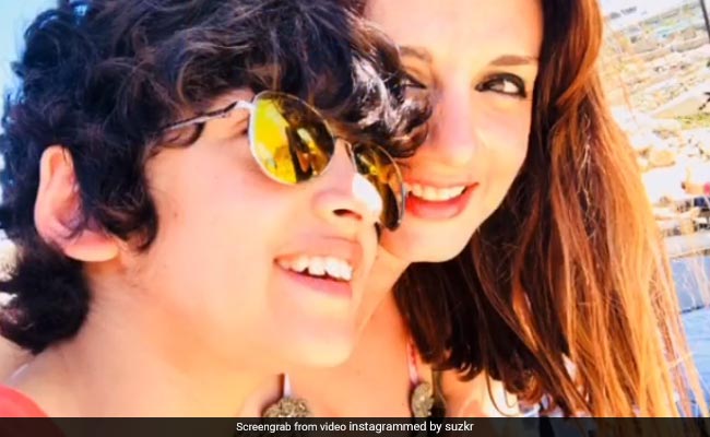 "Ray Of Son-Shine": Sussanne Khan's Birthday Wish For Hrehaan Is Everything